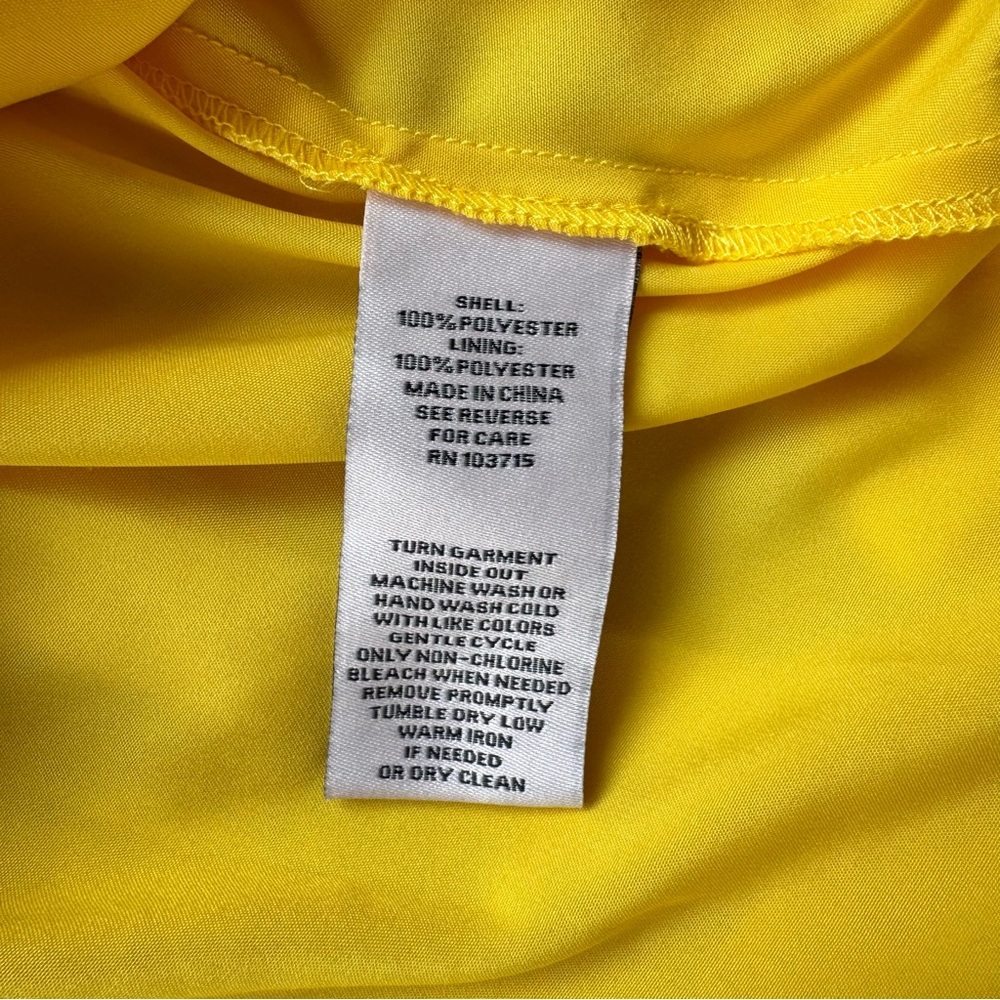Nanette Nanette Lepore Women’s Janelle Donny Midi Dress Limoncello Yellow Size 4 - Picture 9 of 9